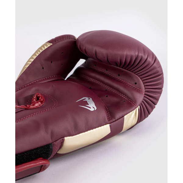 Боксерські рукавички Venum Elite Boxing Gloves - Burgundy Gold