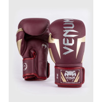 Боксерські рукавички Venum Elite Boxing Gloves - Burgundy Gold