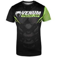 Футболка Venum Training Camp 2.0 T-shirt Black Neo Yellow