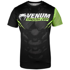 Футболка Venum Training Camp 2.0 T-shirt Black Neo Yellow