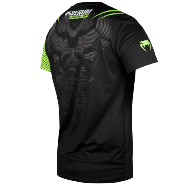 Футболка Venum Training Camp 2.0 T-shirt Black Neo Yellow