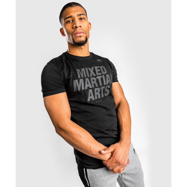 Футболка Venum MMA VT Tshirt Matte Black