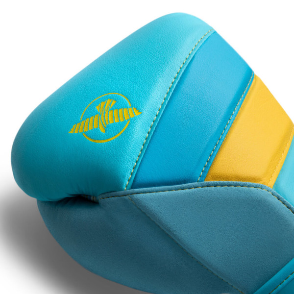 Боксерські рукавиці Hayabusa T3 Boxing Gloves Blue Yellow