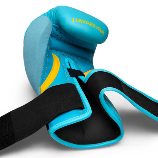 Боксерські рукавиці Hayabusa T3 Boxing Gloves Blue Yellow