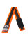 Дитячий пояс для кімоно Peresvit BJJ Belt Kid's Orange Black Stripe