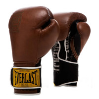 Боксерські рукавиці Everlast 1910 Training Gloves Hook and Loop Brown