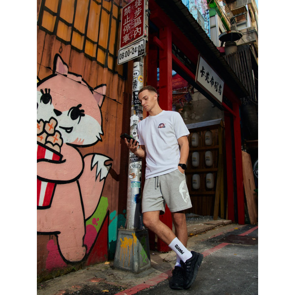 Футболка MANTO t-shirt VERTICAL white
