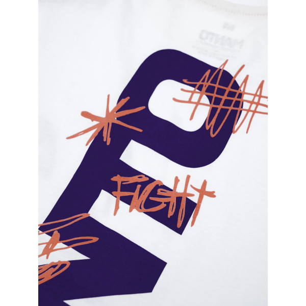 Футболка MANTO t-shirt VERTICAL white