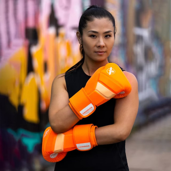 Боксерські рукавиці Hayabusa T3 Neon Boxing Gloves Orange
