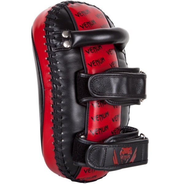 Тай-пади Venum Kick Pads Leather Red Devil
