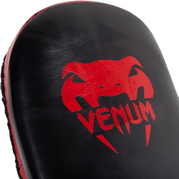 Тай-пади Venum Kick Pads Leather Red Devil