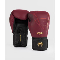 Боксерські рукавиці Venum Tactical XT Boxing Gloves - Black/Burgundy/Gold