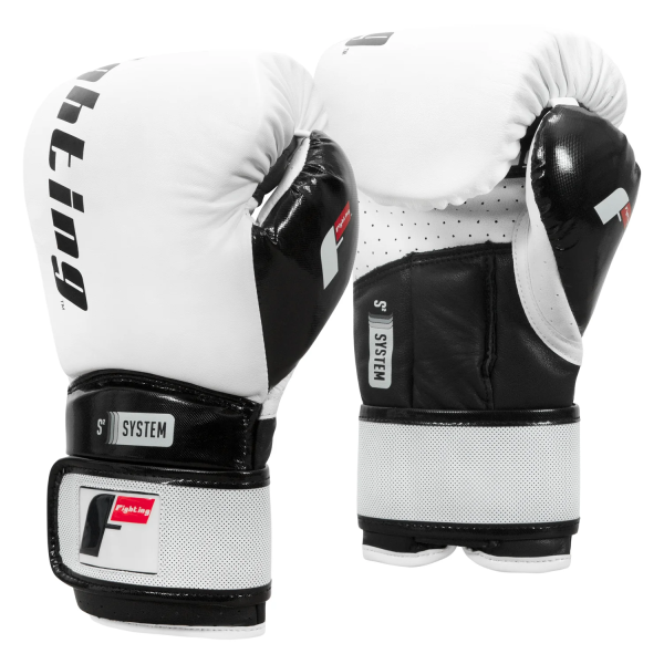 Боксерські рукавиці Fighting S2 GEL Power Sparring Gloves White Black
