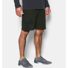 Шорти Under Armour Rival Fleece Exploded Logo Artillery Green