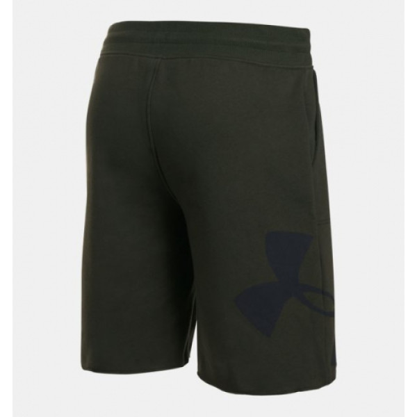 Шорти Under Armour Rival Fleece Exploded Logo Artillery Green