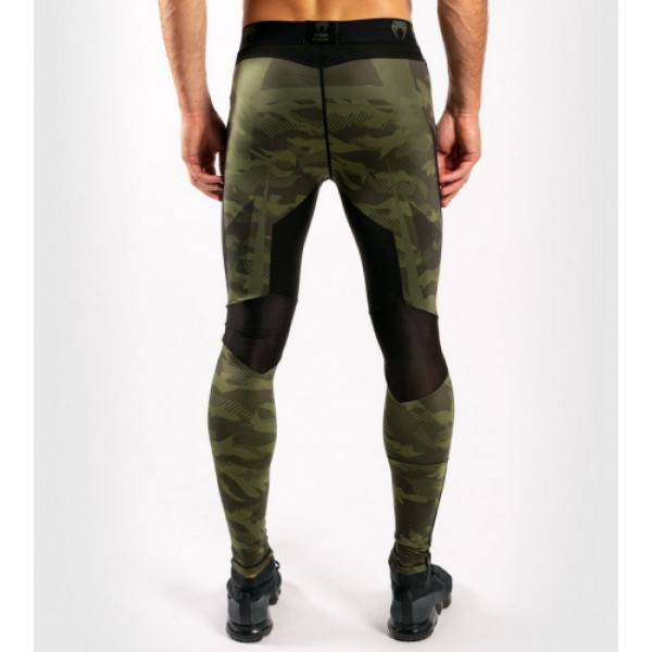 Компресійні штани Venum Trooper Tights Forest Camo Black