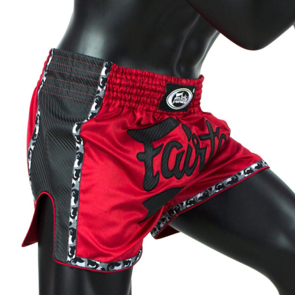 Тайські шорти Fairtex BS1703 Red Black