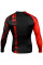 Рашгард Venum Logos Rashguard Long Sleeves Black Red