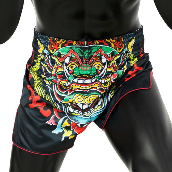 Тайські шорти Fairtex BS1912 Kabuki Black