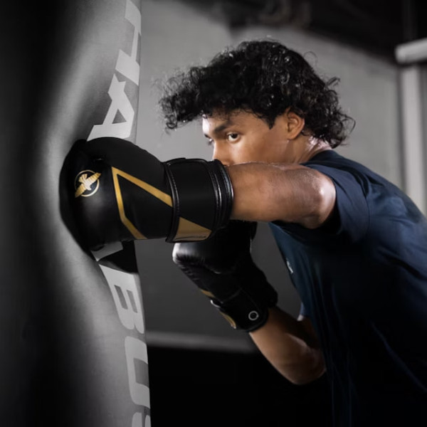 Дитячі боксерські рукавиці Hayabusa E1 Kids Boxing Gloves Black Gold