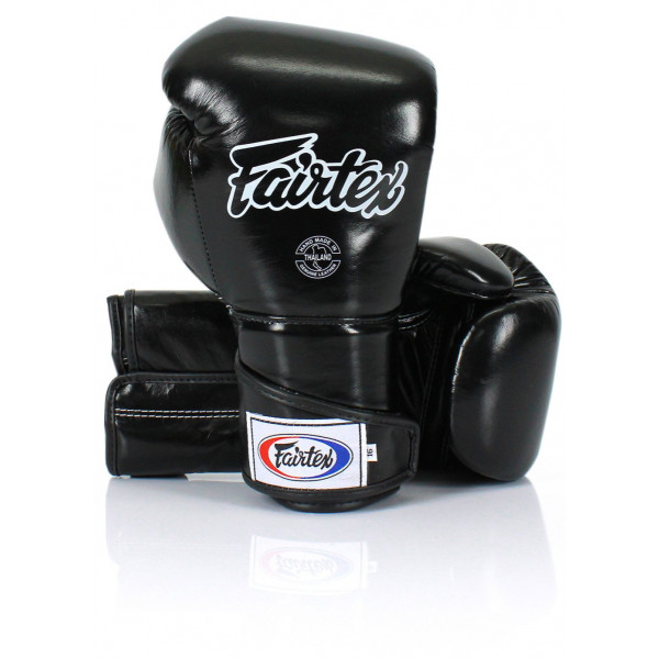 Боксерські рукавиці Fairtex BGV6 Angular Sparring Boxing Gloves Black