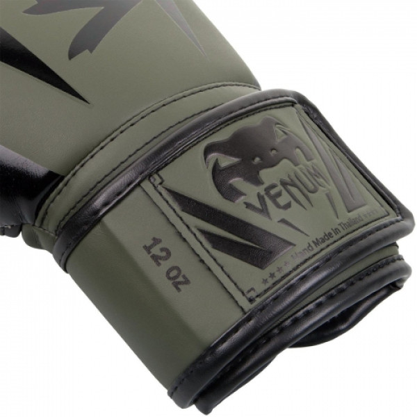 Боксерські рукавиці Venum Elite Boxing Gloves Khaki Black