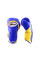 Боксерські рукавиці Twins Velcro Extra Design BGVL6 Gold Blue