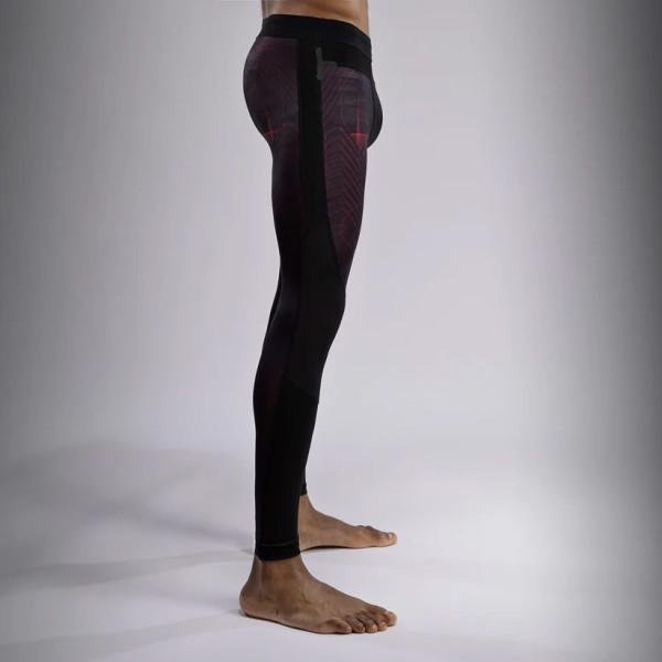 Легінси Venum G-Fit Air Men's Spats Deep Black Fire Red