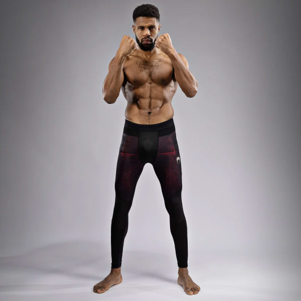 Легінси Venum G-Fit Air Men's Spats Deep Black Fire Red