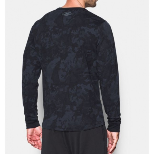 Термалка Under Armour Waffle Printed Crew Black