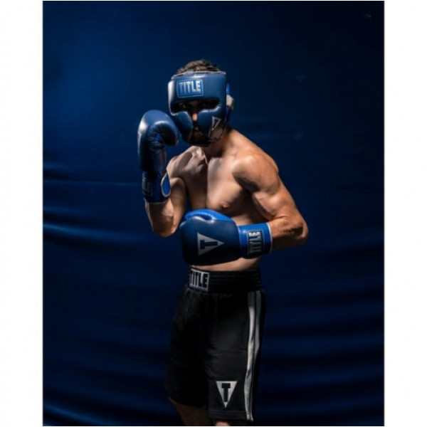 Шолом Title Boxing Royalty Leather Training Headgear
