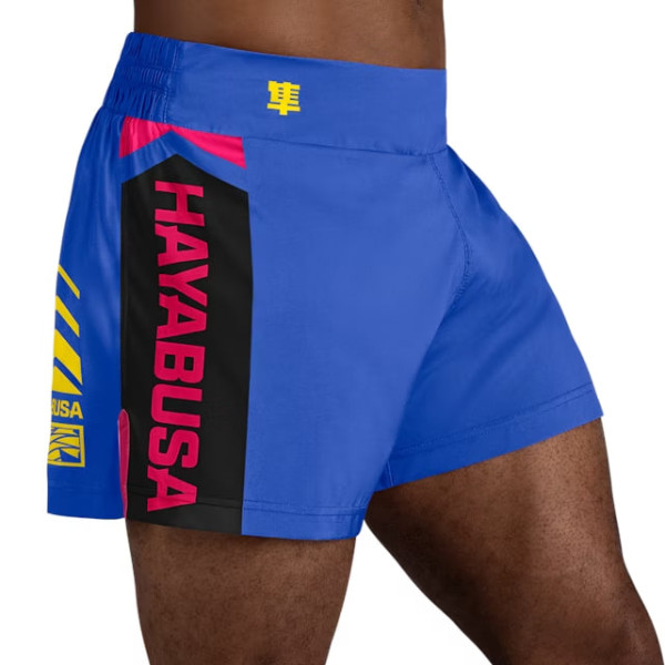 Шорти Hayabusa Icon Kickboxing Shorts Blue Yellow