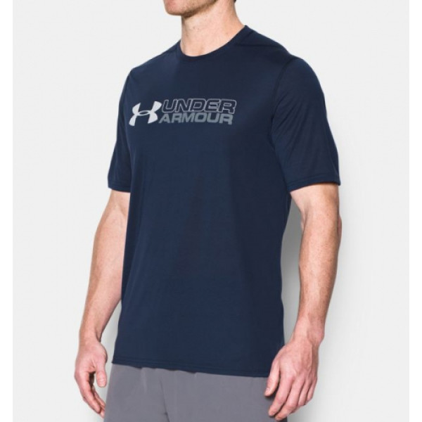 Футболка Under Armour Threadborne Wordmark Navy