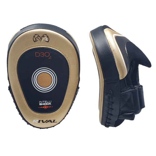 Лапи Rival RPM10 Intelli-Shock Punch Mitts Next Gen Gold Black