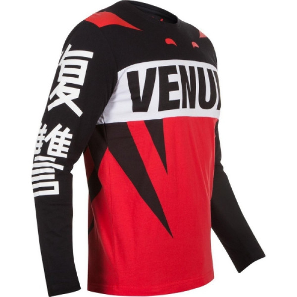 Лонгслів Venum Revenge T-Shirt Red Black