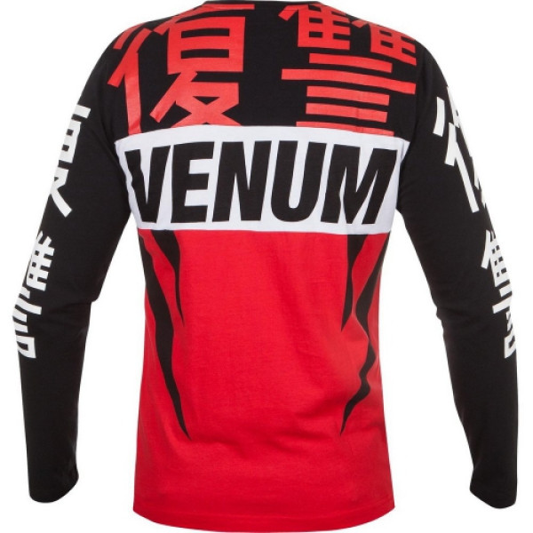 Лонгслів Venum Revenge T-Shirt Red Black