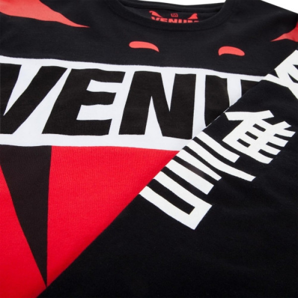 Лонгслів Venum Revenge T-Shirt Red Black