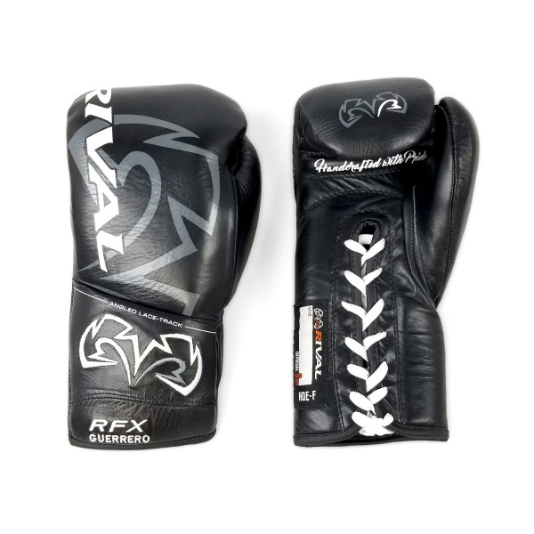 Боксерські рукавиці Rival RFX-Guerrero Pro Fight Gloves HDE-F Black