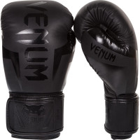 Боксерські рукавиці Venum Elite Boxing Gloves Black