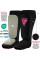 Захист гомілки RDX Hosieri Shin Instep Guard Black Pink