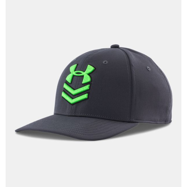 Бейсболка Under Armour Undeniable Flat Brim Cap Black Grey