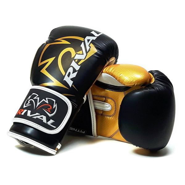 Боксерські рукавиці Rival RB7 Fitness and Bag Glove Black Gold