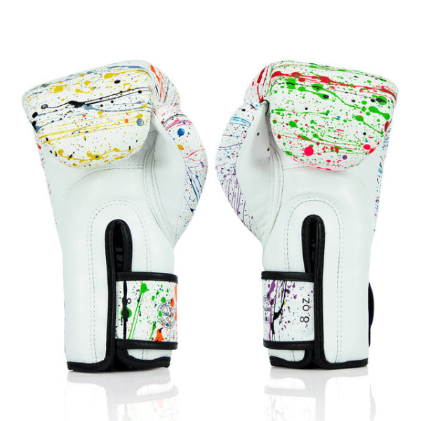 Боксерські рукавиці Fairtex BGV14PT Painter Boxing Gloves White