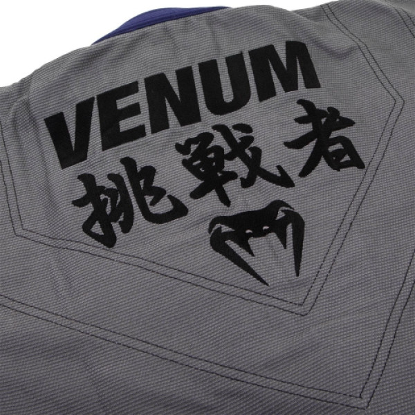 Кімоно Venum Challenger 4.0 BJJ Gi Grey Navy Blue