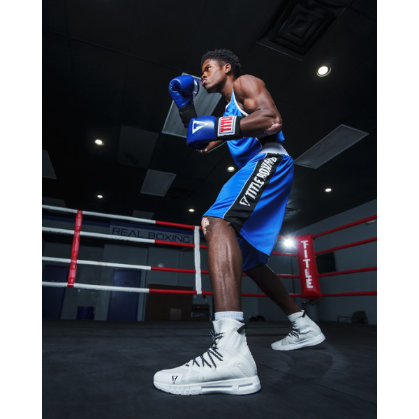 Боксерки Title Boxing High Point Boxing Shoes White Black
