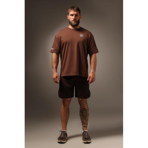 Футболка Peresvit Oversized St. Sebastian T-shirt Umber