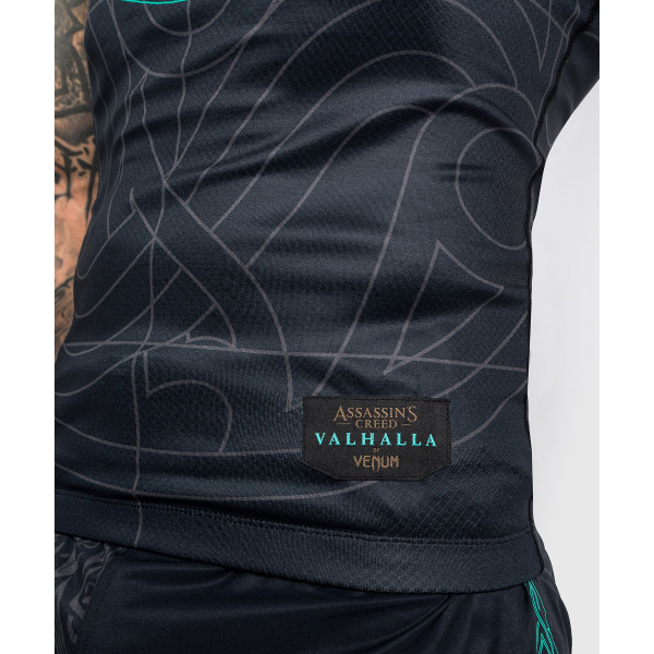 Рашгард з коротким рукавом Venum Assassin's Creed Reloaded Rashguard Short Sleeve Black