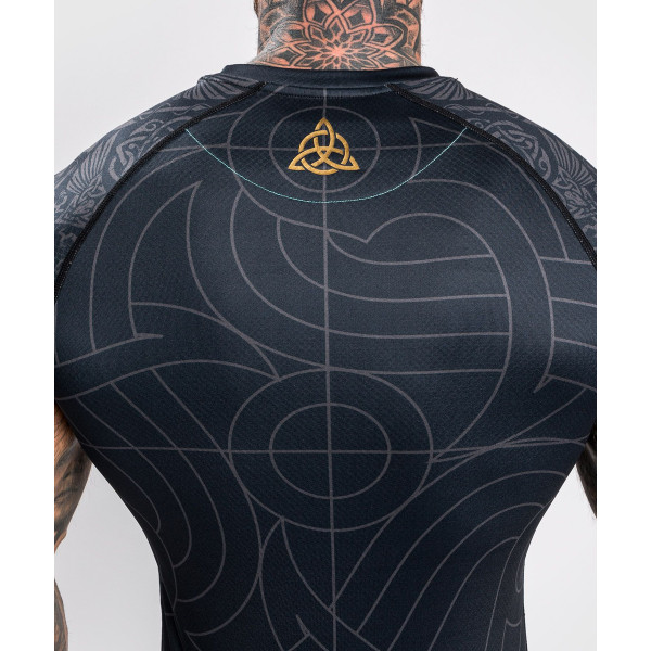 Рашгард з коротким рукавом Venum Assassin's Creed Reloaded Rashguard Short Sleeve Black