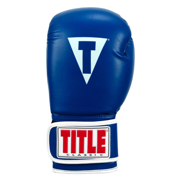 Боксерські рукавиці Title Classic Pro Style Training Gloves 3.0 Blue White