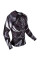 Рашгард Venum Gladiator 3.0 Rashguard Black White Long Sleeves